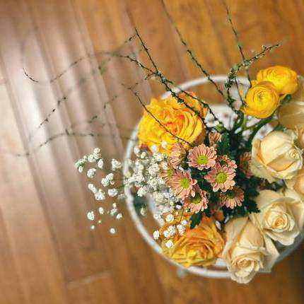 Fleurs de saison pour mariage à Lyon